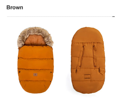 0-24Months Baby Carriage Sack Winter Warm Thicker Envelope For Discharge Stroller Footmuff Universal Pram Cover Accessories