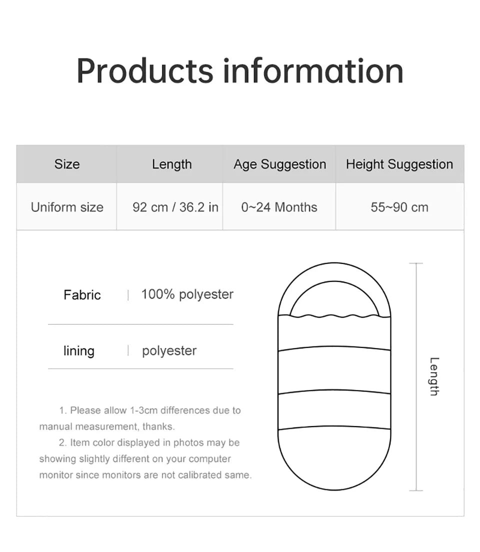 0-24Months Baby Carriage Sack Winter Warm Thicker Envelope For Discharge Stroller Footmuff Universal Pram Cover Accessories